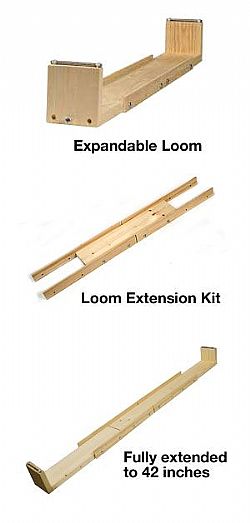 beading loom with added length
